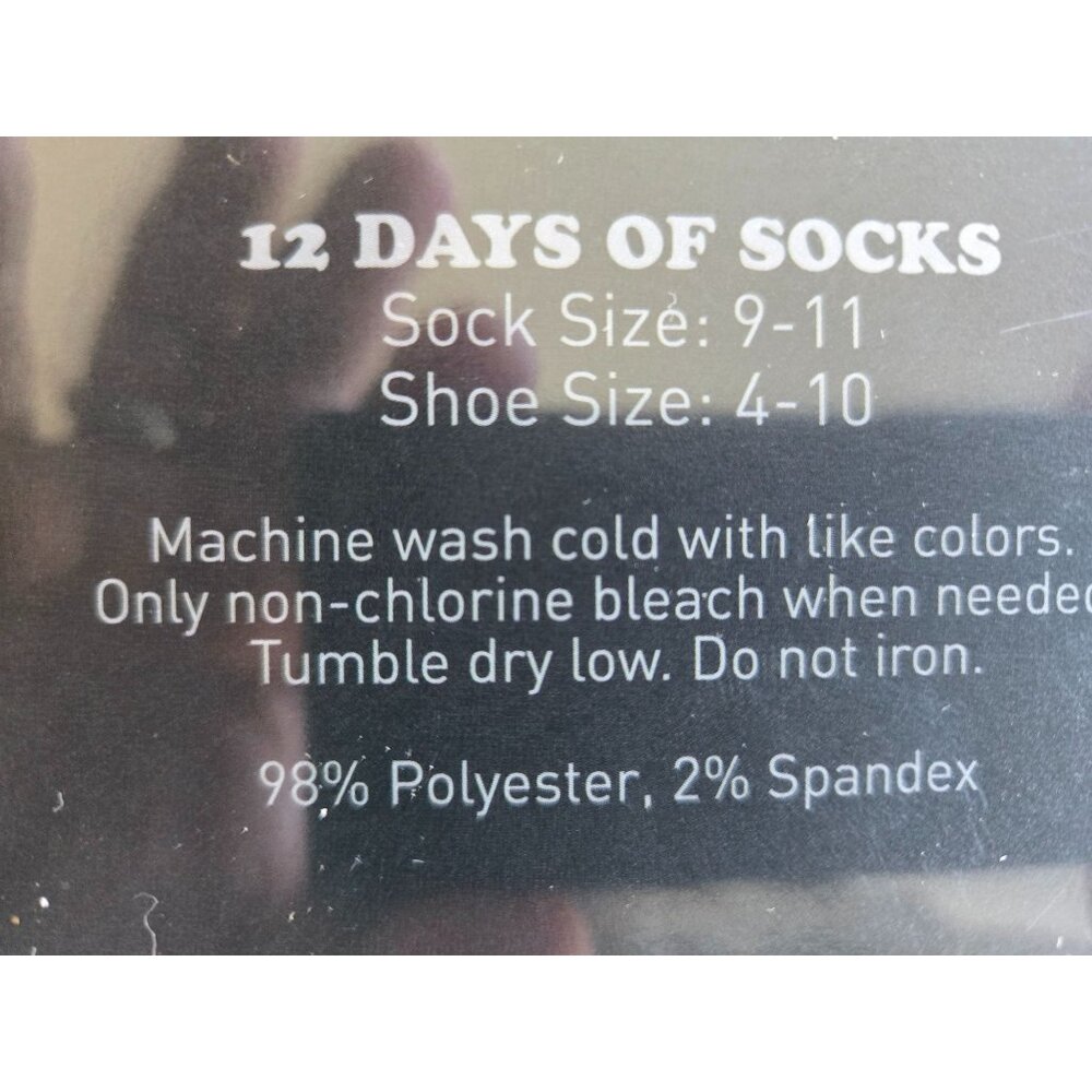 Star Wars 12 Days of‎ Socks: Low Cut Size 9 - 11 - Picture 2 of 5
